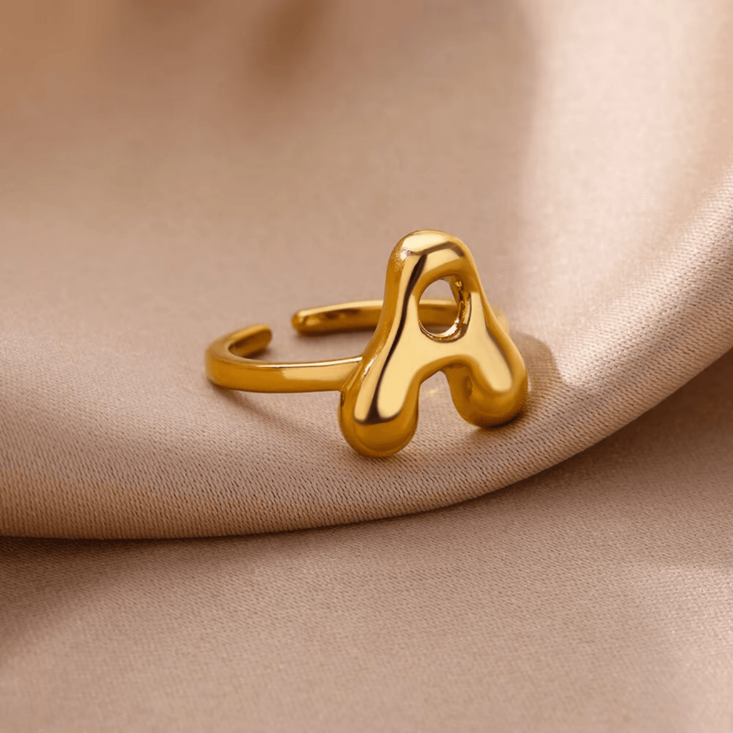 RICCARDI - BAGUE AJUSTABLE "Initial Design" 2 - Riccardi