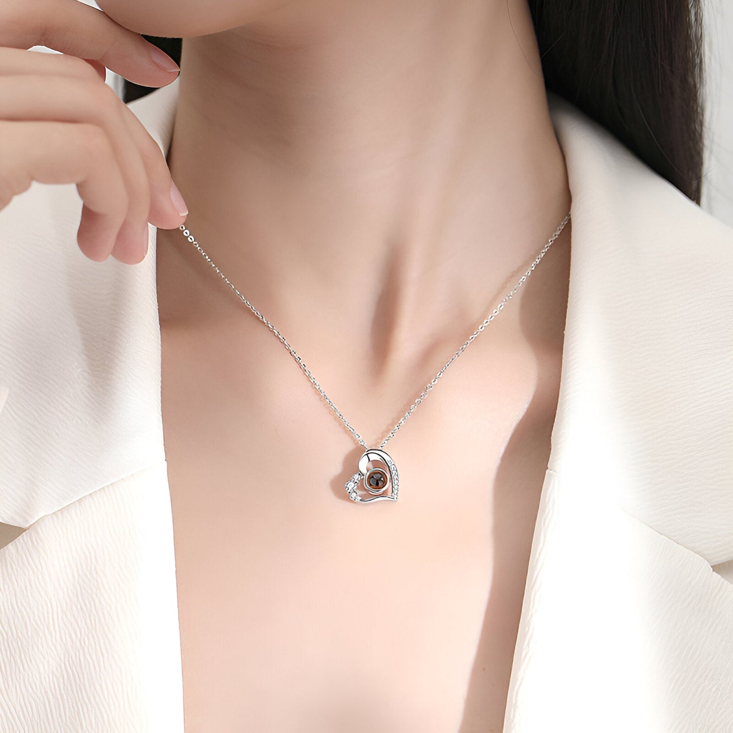 RICCARDI - COLLIER "Precious heart" - Riccardi