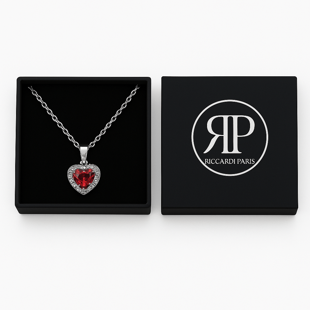 RICCARDI - COLLIER "Red Radiance" - Riccardi