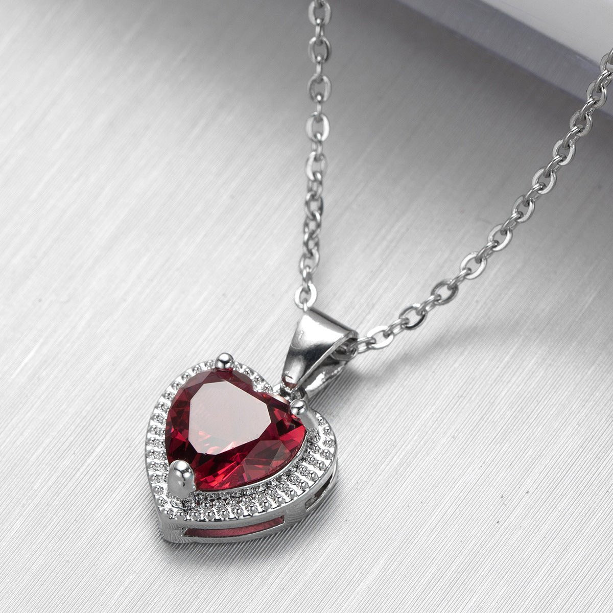 RICCARDI - COLLIER "Red Radiance" - Riccardi