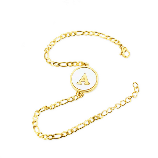 RICCARDI - "Chic Vintage Initial" BRACELET