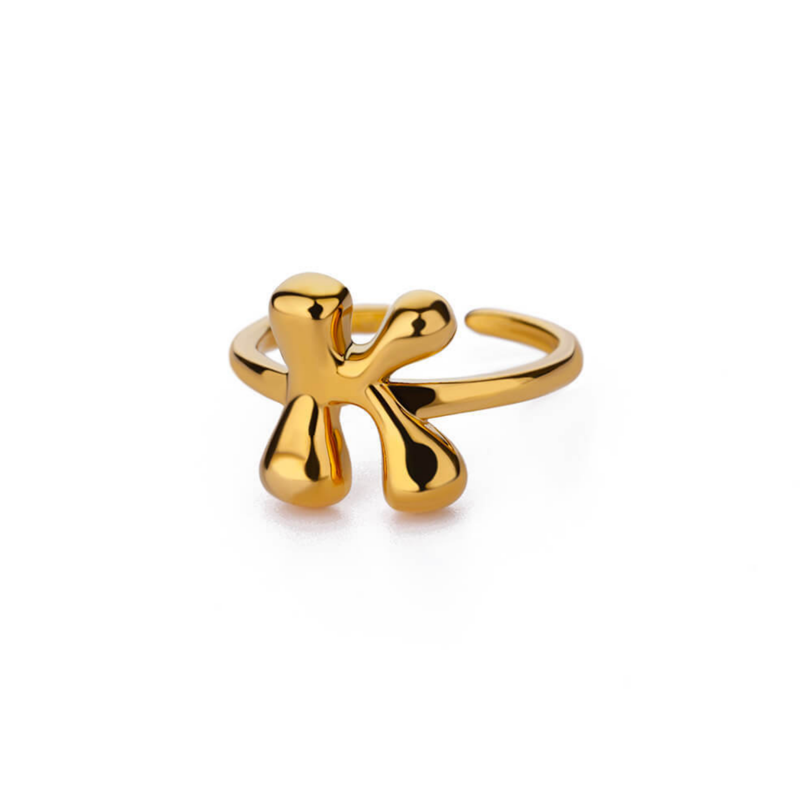 RICCARDI - BAGUE AJUSTABLE "Initial Design" 2 - Riccardi