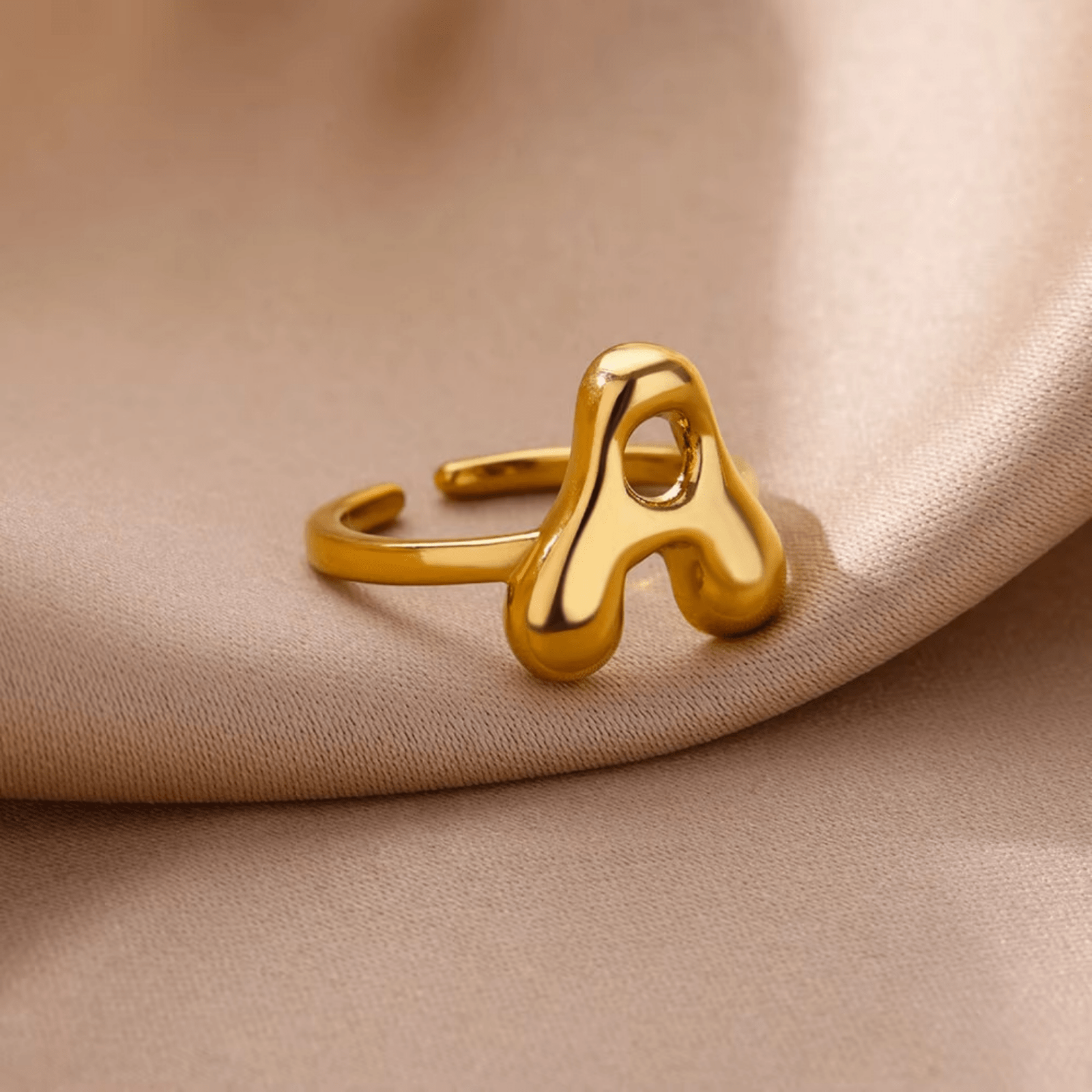 RICCARDI - BAGUE AJUSTABLE "Initial Design" 2 - Riccardi