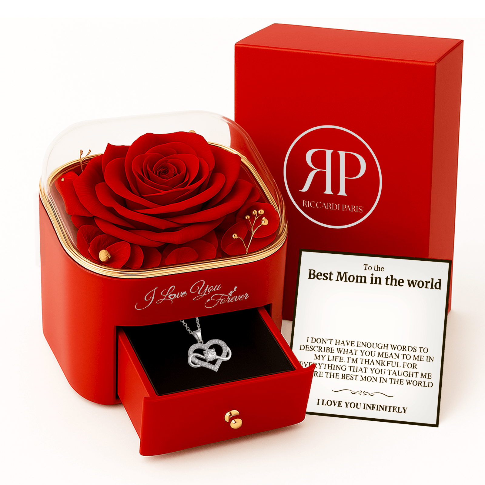 RICCARDI - COFFRET CADEAU FÊTE DES MÈRES "Infinity Heart" - Riccardi