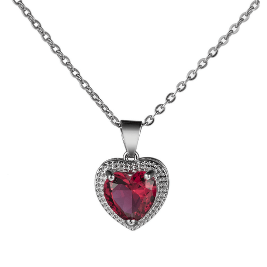 RICCARDI - COLLIER "Red Radiance" - Riccardi