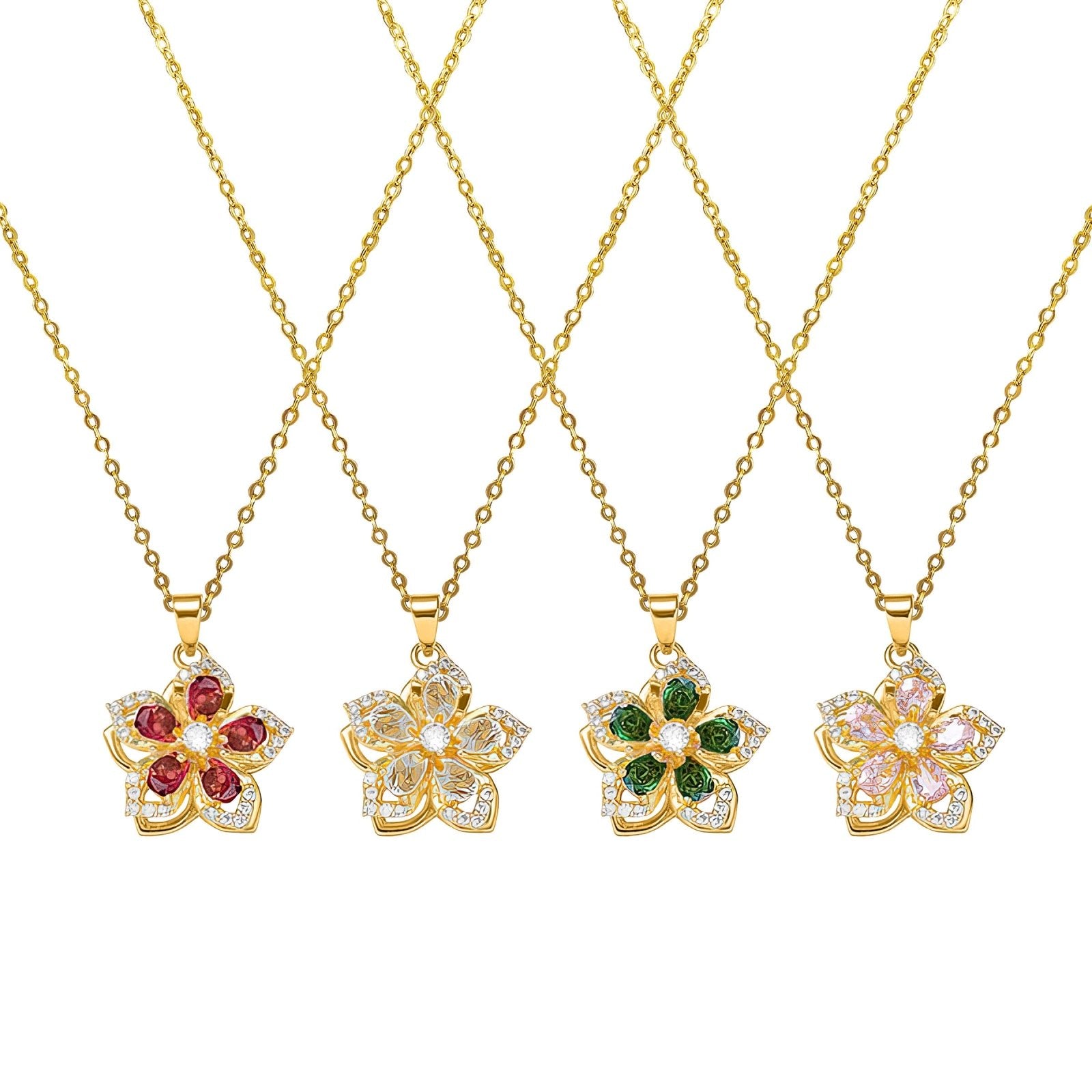 RICCARDI - COLLIER "Twist & Bloom" - Riccardi