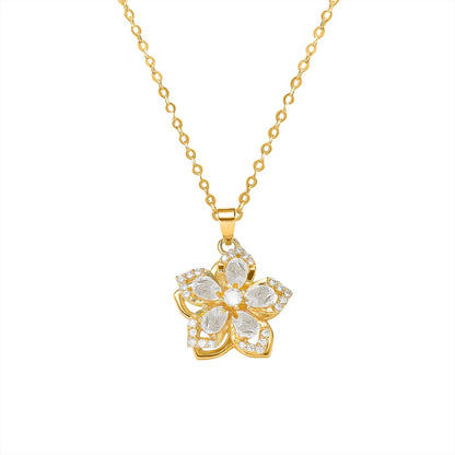 RICCARDI - COLLIER "Twist & Bloom" - Riccardi